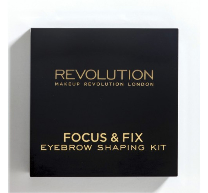 Makeup Revolution Focus & Fix Brow Kit набор для моделирования бровей